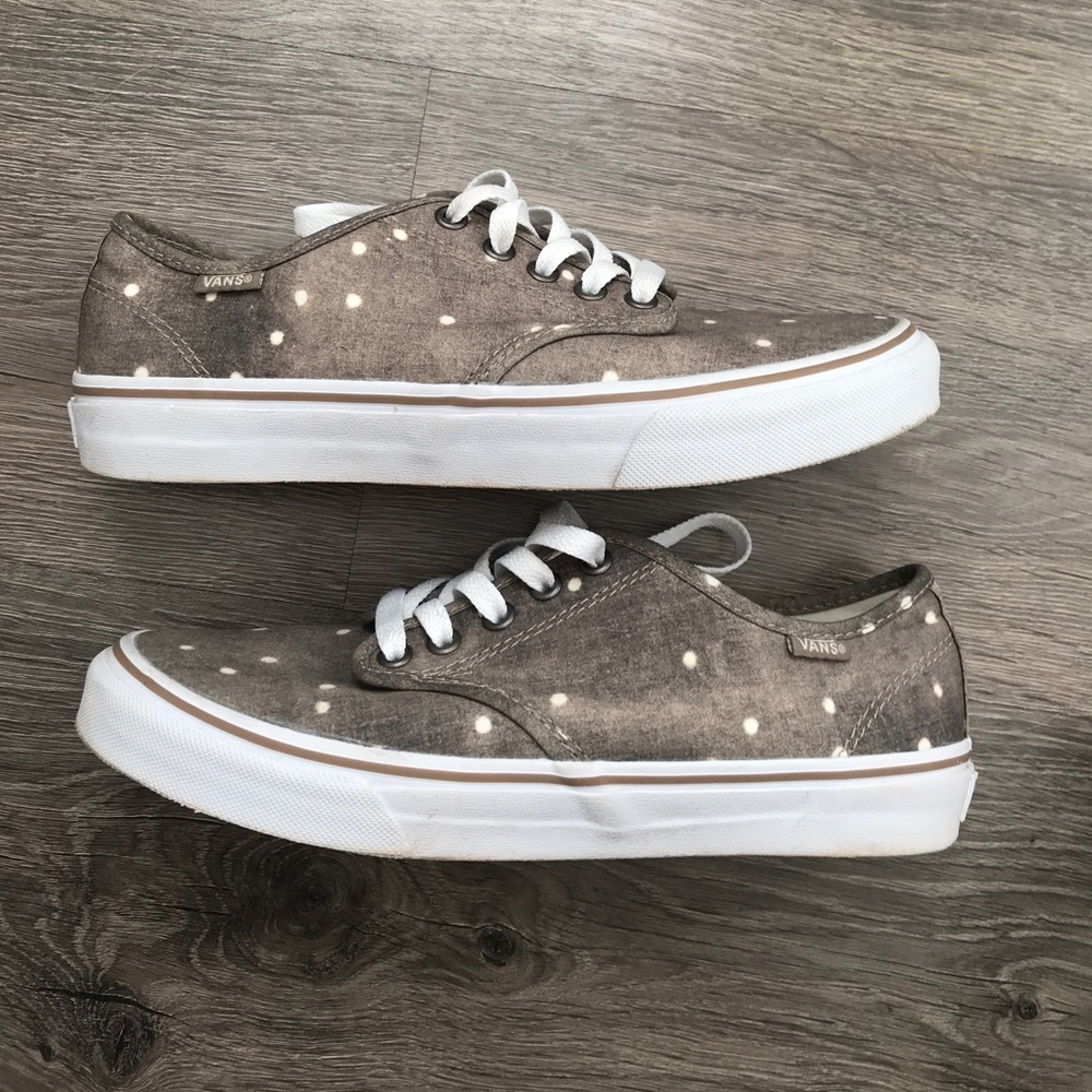 NWOT Polka dot Vans sz 8
