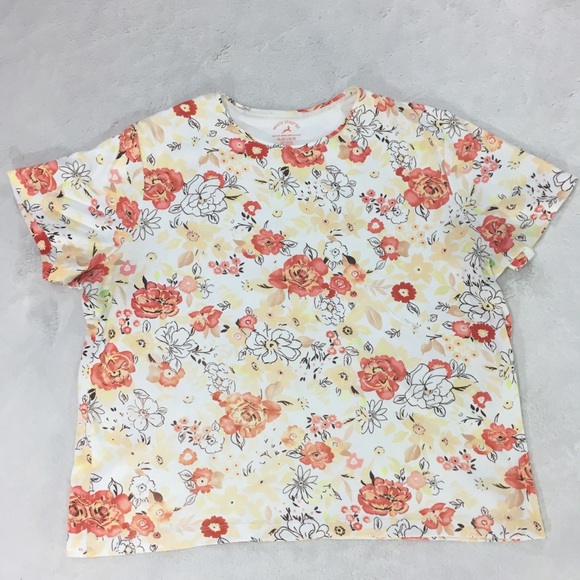 White Stag Floral Top XL 16/18 - Picture 8 of 8