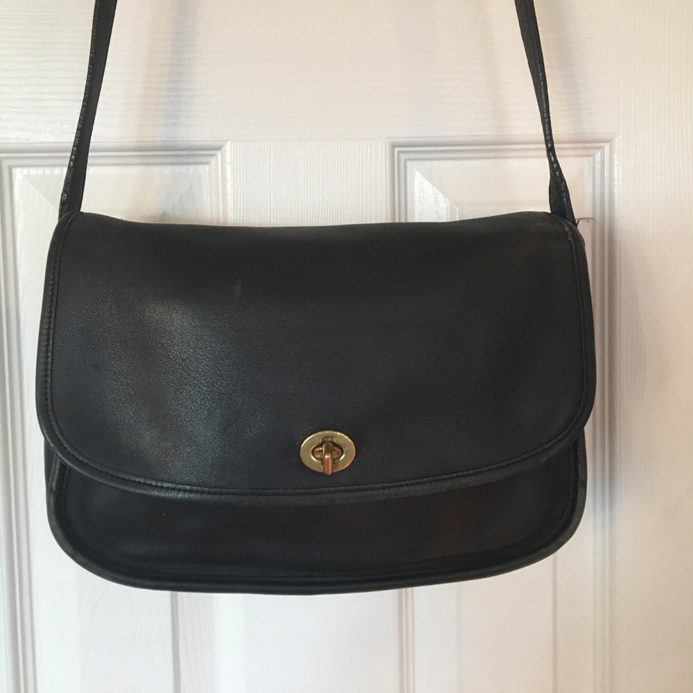 Leather COACH cross body bag