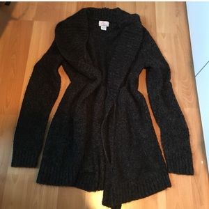 Motherhood maternity long sweater cardigan