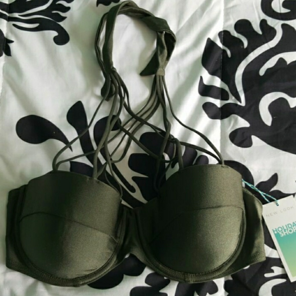 🦄BRAND NEW🦄 BUSTIER TOP *ARMY GREEN*