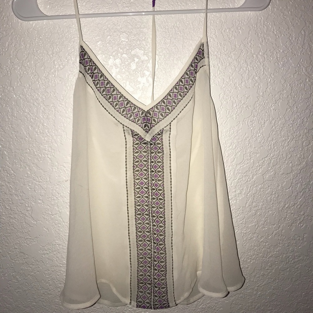 Super cute sheer tank top