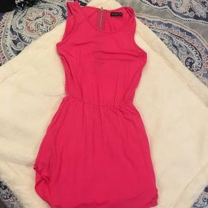 Cocktail dress with shorts under.