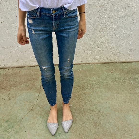 MOTHER Denim - MOTHER The Vamp Ankle Jeans
