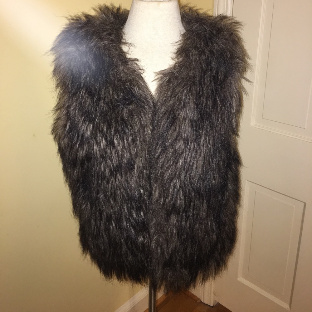 Sanctuary faux fur vest