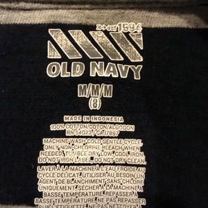 Old Navy heavy weight striped Henley boys 8