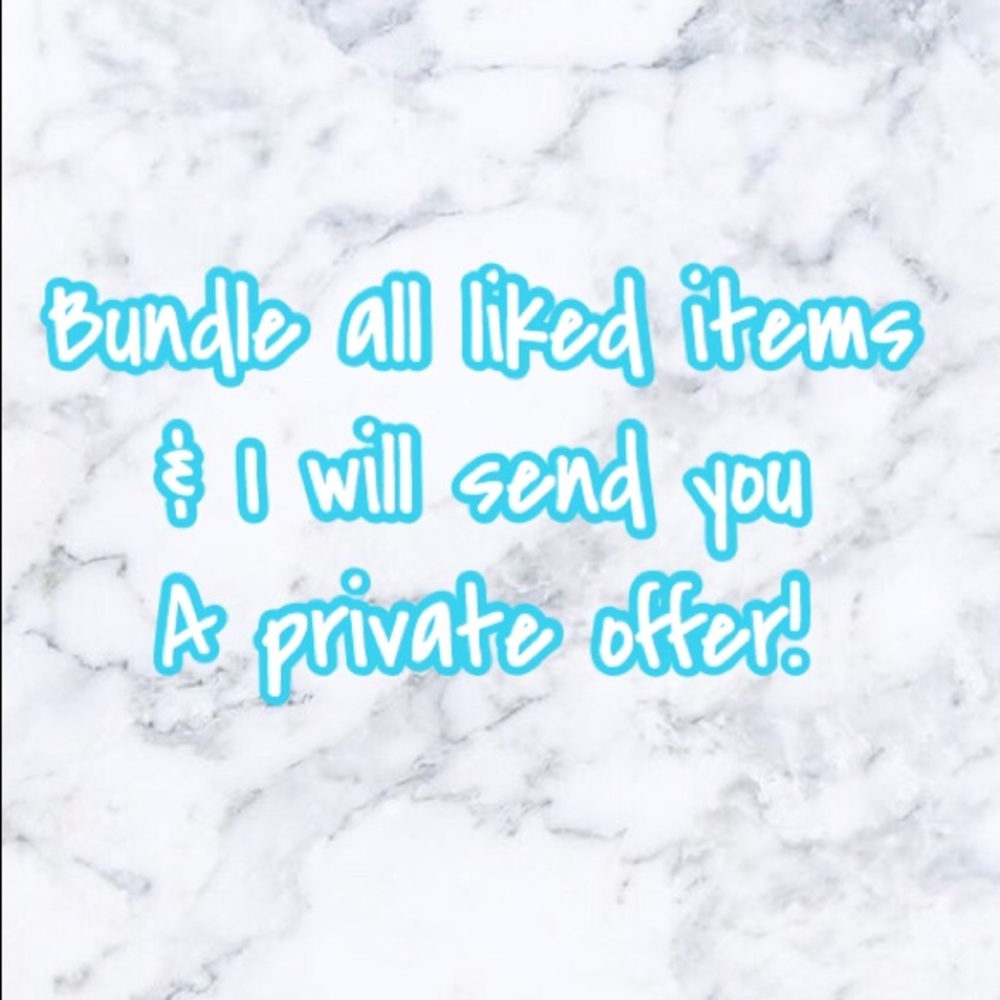 BUNDLE TO SAVE MORE • OPEN TO ALL OFFERS