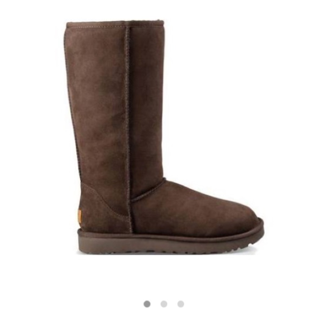 Tall brown Ugg boots