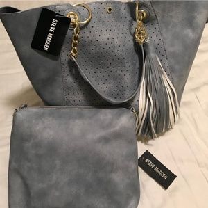 Light Blue Steve Madden Tote