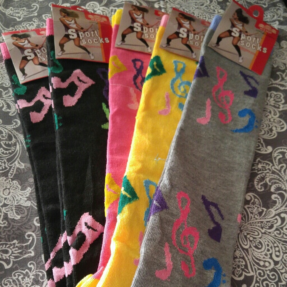 Women's Knee Socks - 5 Pair NWT