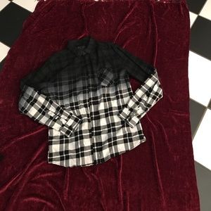 Rad mens gradient button up