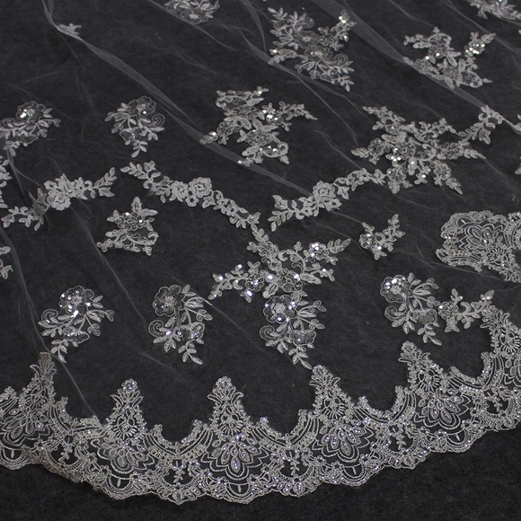 Wedding veil Ivory - Picture 4 of 5