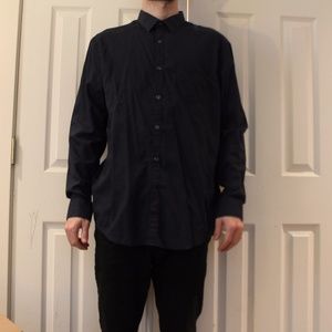 Blue Button Down Long Sleeve