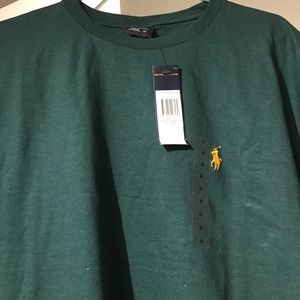 Men's Forest green polo tee