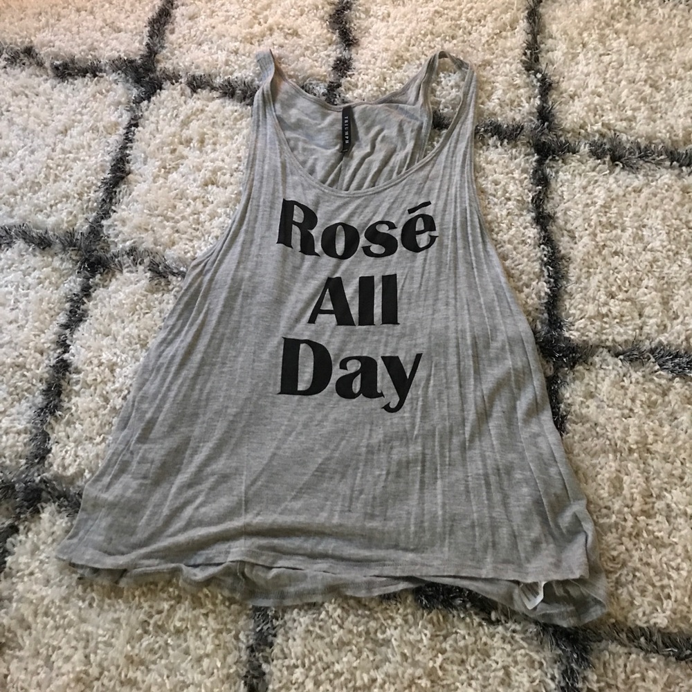 Rosé all day tank