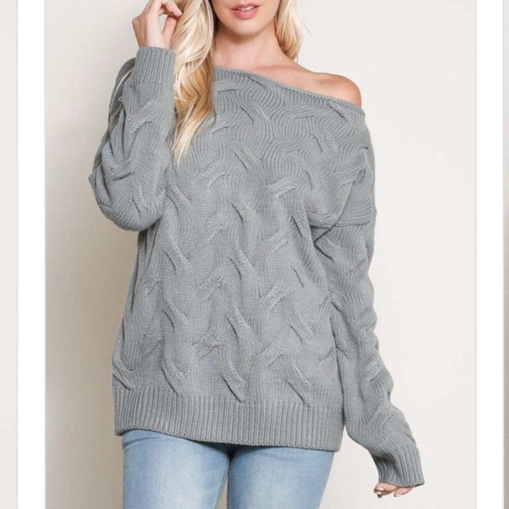 LAST 1!!! Thick Oversized knit sweater