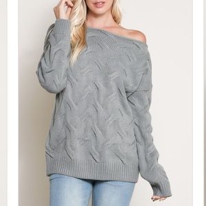 LAST 1!!! Thick Oversized knit sweater