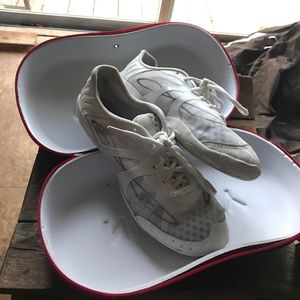 Lightly used Nfinity cheer shoes