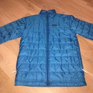 boys patagonia nanopuff jacket