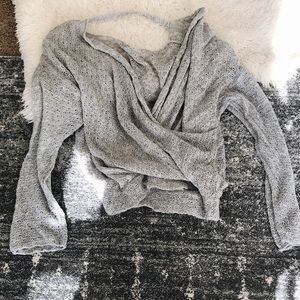 Grey Free People Sweater
