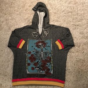 Lauren Moshi short sleeve hoody sweatshirt