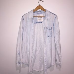 Acid Washed Denim Shirt