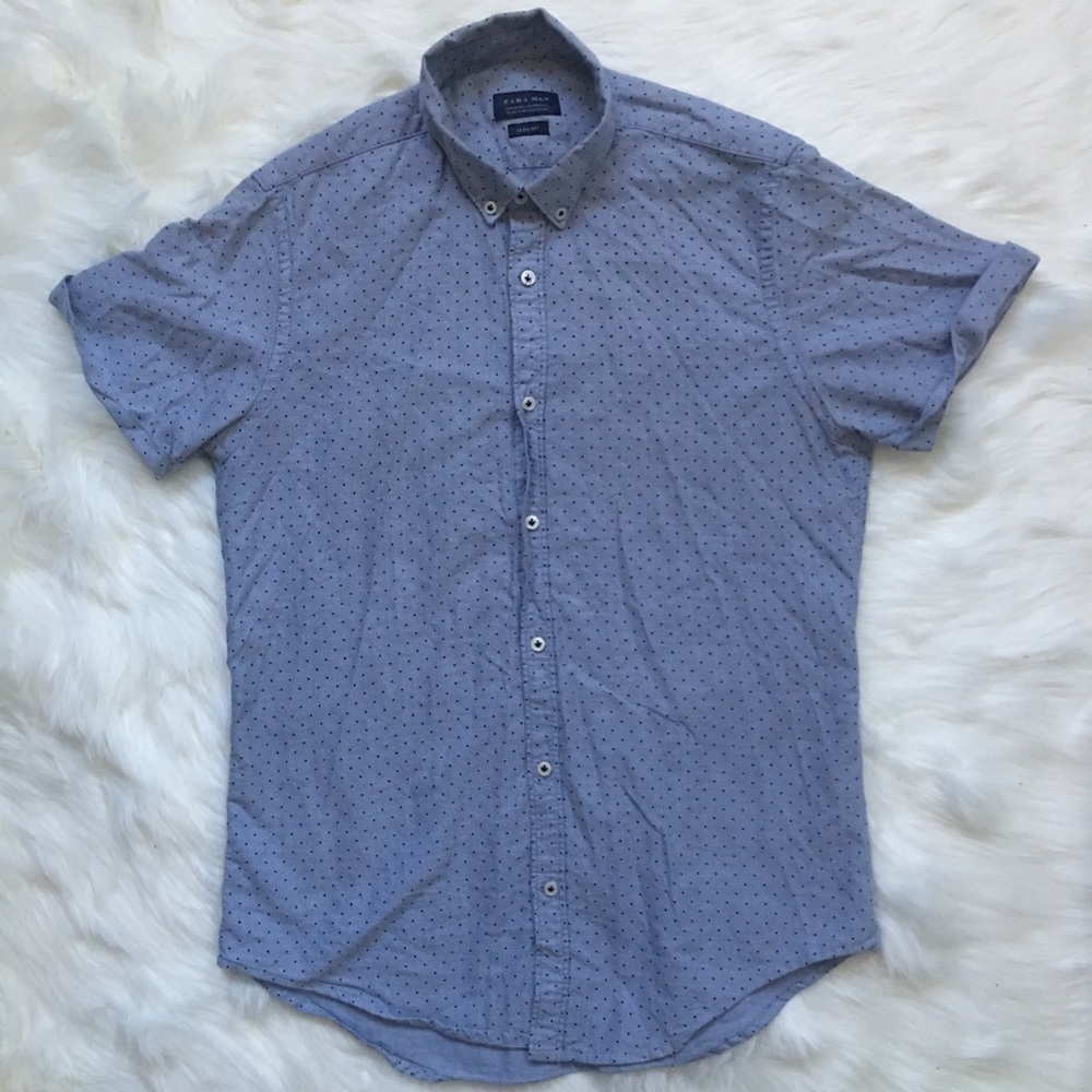 ✨Zara Men's Slim Fit Shirt✨