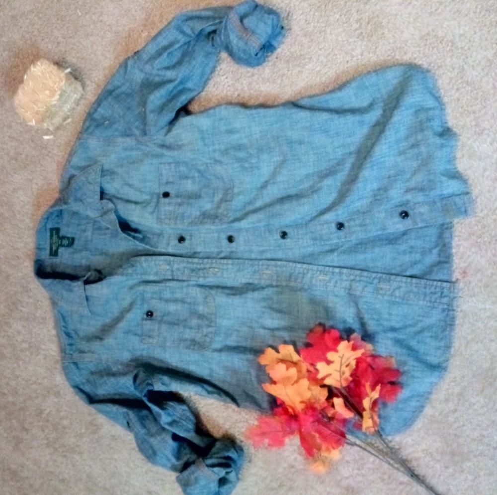 Ralph Lauren  Chambray Denim Shirt