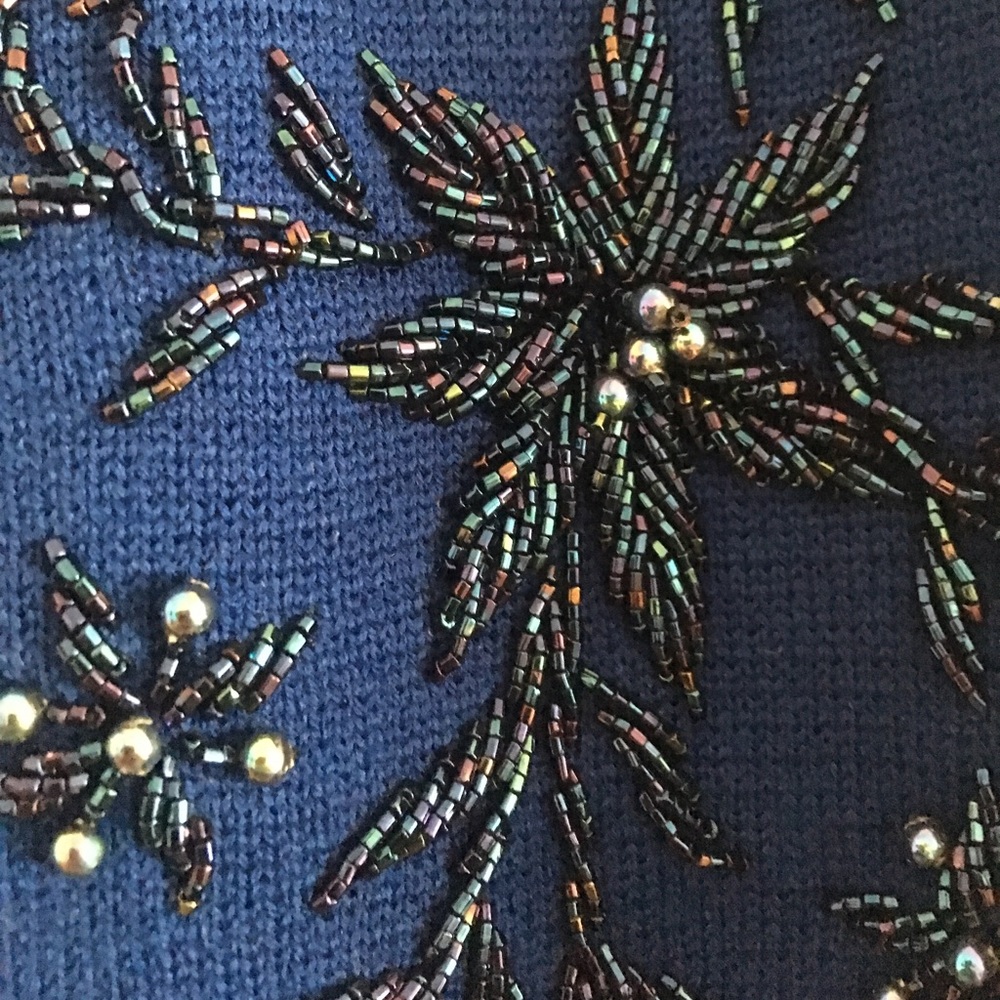 Vintage Beaded Cardigan - Picture 3 of 7
