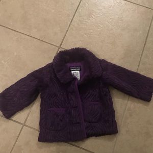 Patagonia Faux Fur 6 months New without tags
