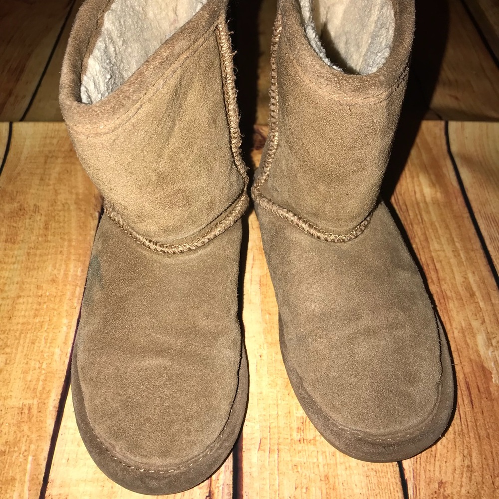 BearPaw boots in used condition.