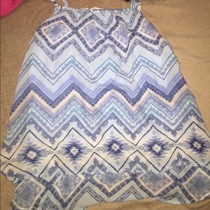 Tank top with design