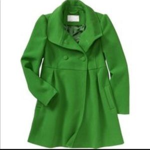 Lovely Little Pea Green Pea Coat