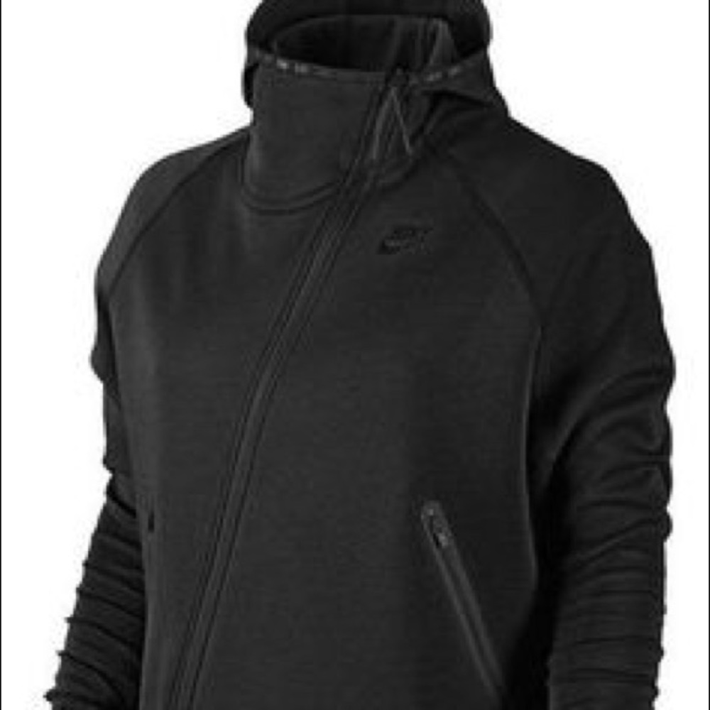 Black butterfly Nike Tech Fleece hoodie
