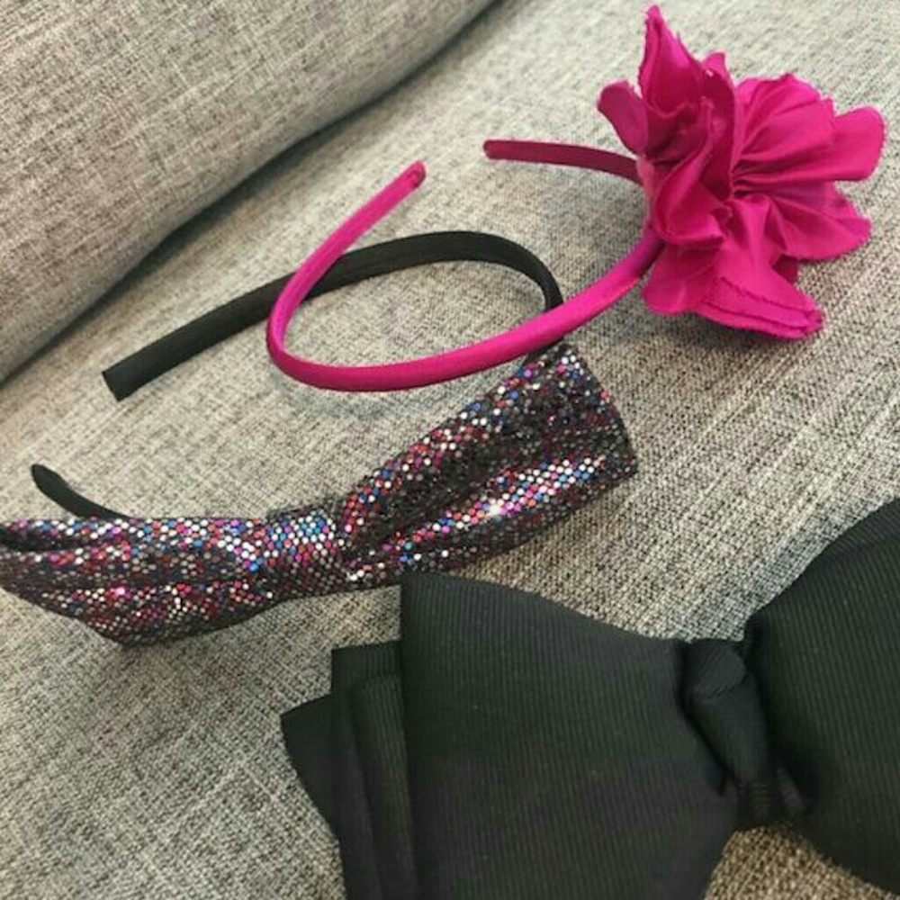 Bundle 3 bow hair piece
