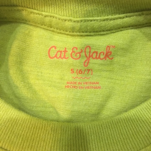 Boys 6/7 Cat & Jack Long Sleeve Tee NWOT - Picture 2 of 2