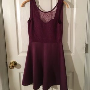 Wine H&M Dress