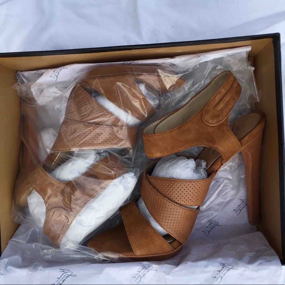 Brown heels