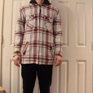 Plaid Winter Hooded Jacket