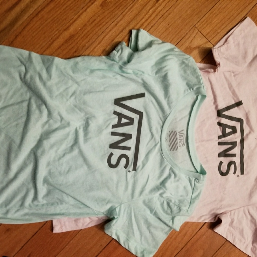 2 Vans shirts