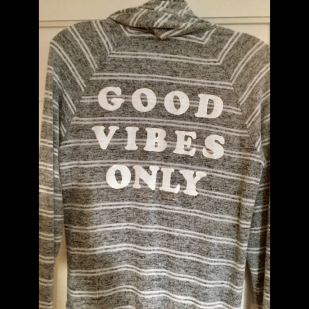 Spiritual Gangster gray and white hoodie