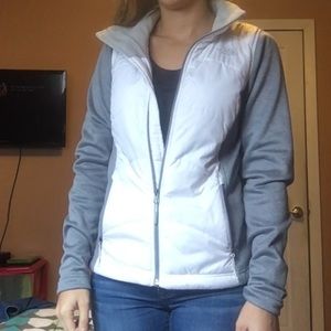 White North Face jacket