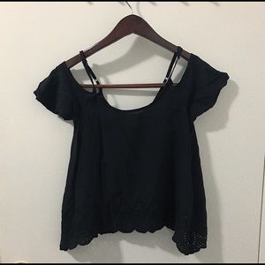 A&F “Off shoulder Shirt”