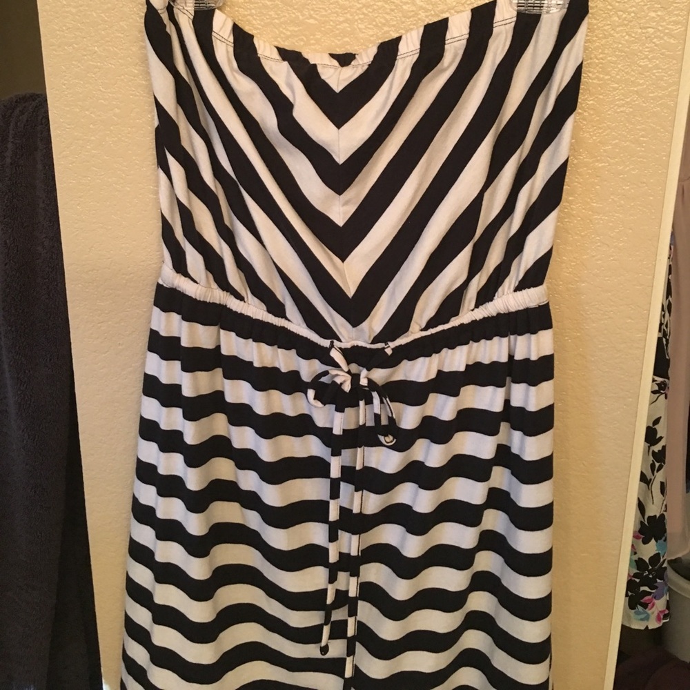 Strapless summer shirt