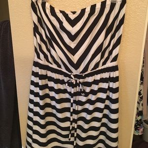 Strapless summer shirt