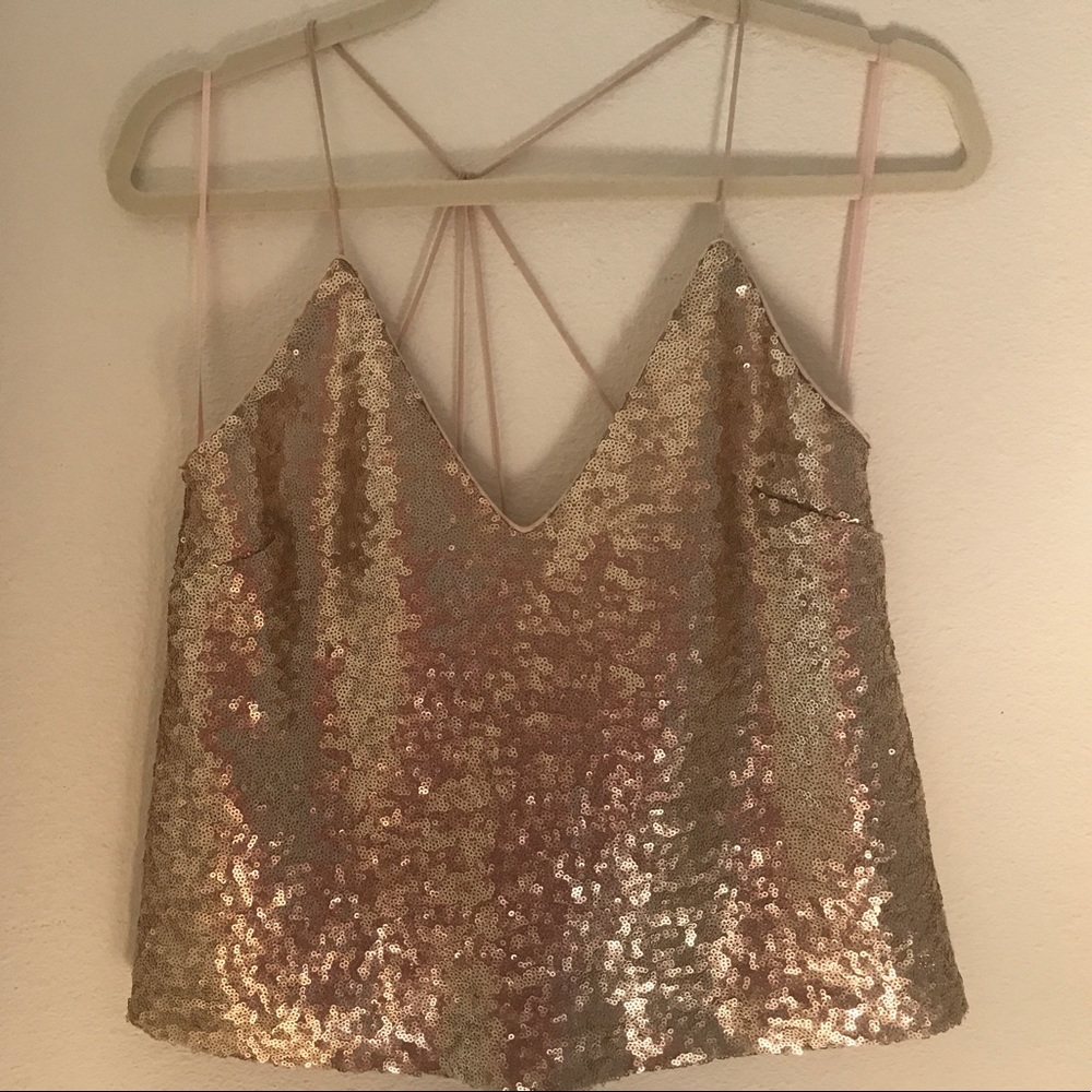 Sequin top