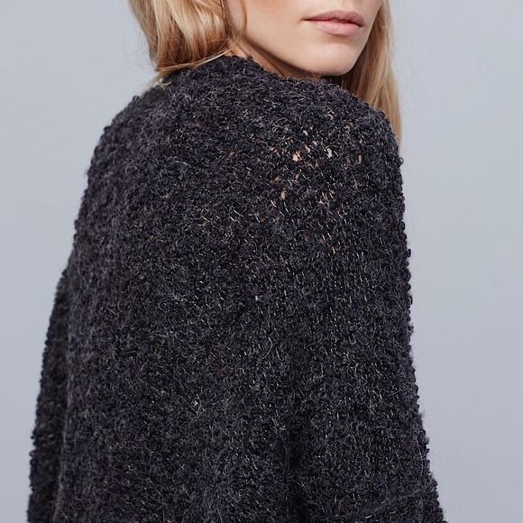 Free People Boucle Slouch Cardi - Picture 5 of 5