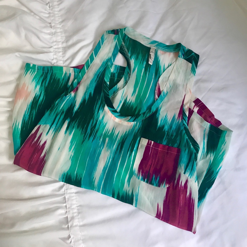 {joie} silk racerback tank