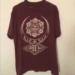 Mens Obey Tee Size Large