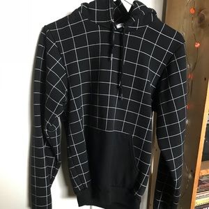 American Apparel Grid Hoodie
